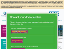Tablet Screenshot of brunswickmedicalcentre.com